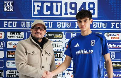 Primul transfer al iernii pentru FCU Craiova! » Adrian Mititelu a adus fiul unui fost fotbalist