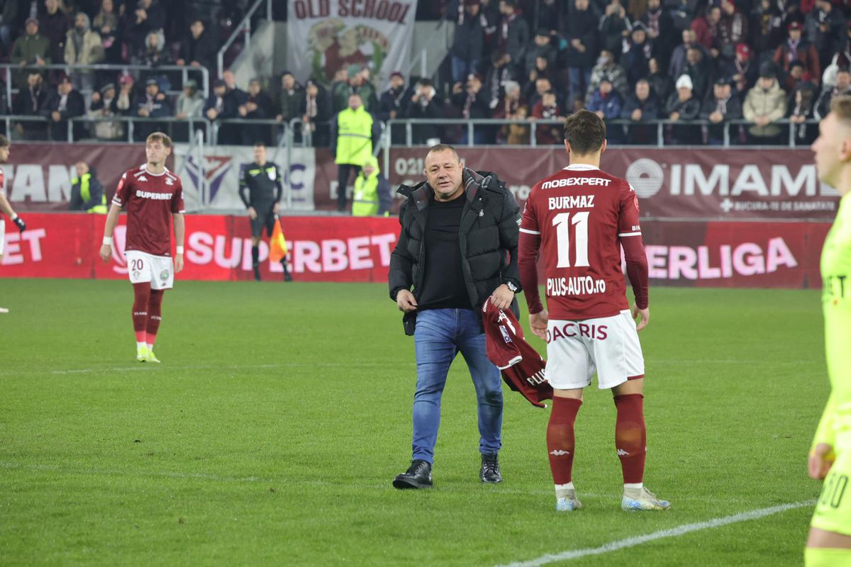 Sabin Ilie a dat lovitura de start la Rapid - Poli Iași și a avut un mesaj tranșant pentru Boupendza: „Atunci nu ai ce căuta aici!”