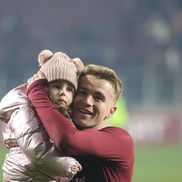 Claudiu Petrila, ferindu-și nepoata de scandări