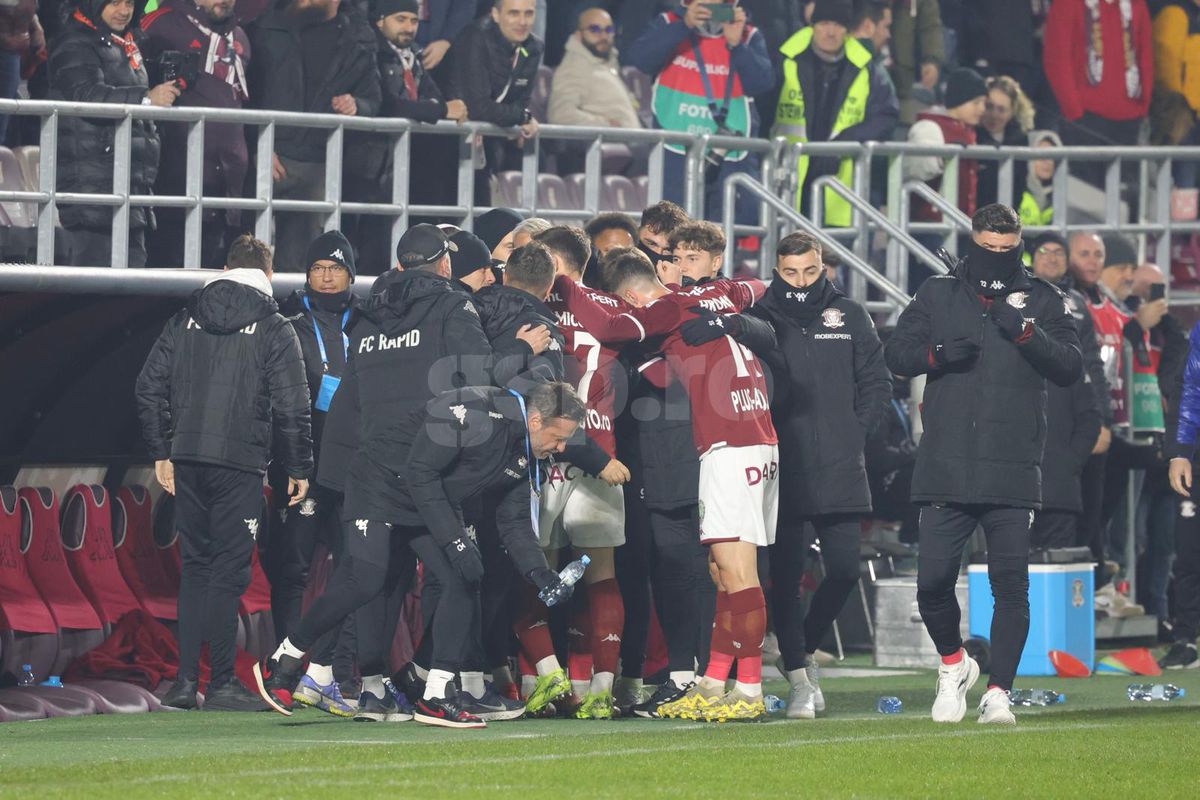 Rapid - Poli Iași, duel din etapa a 22-a din Superligă