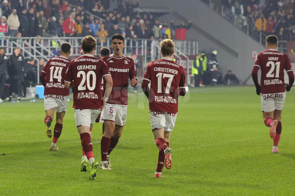 Rapid - Poli Iași, duel din etapa a 22-a din Superligă