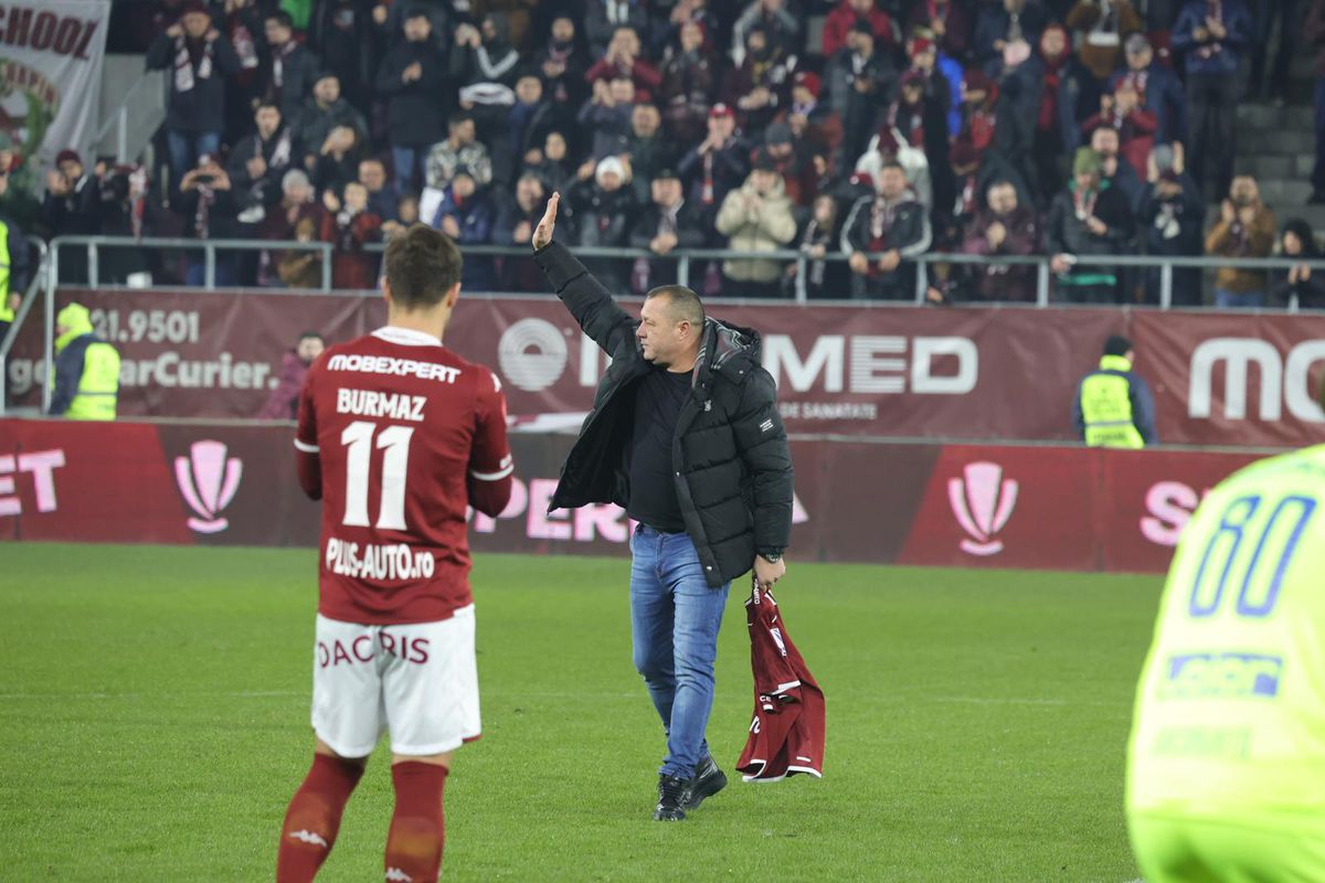 Sabin Ilie a dat lovitura de start la Rapid - Poli Iași și a avut un mesaj tranșant pentru Boupendza: „Atunci nu ai ce căuta aici!”