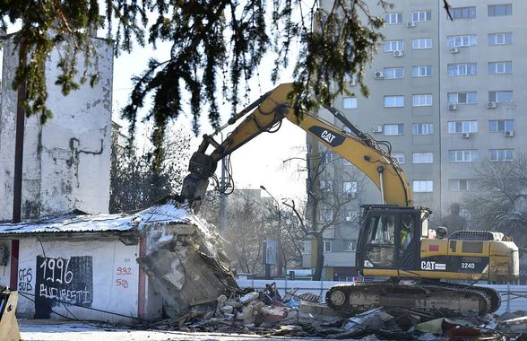 Dinamovistul care a suportat cu greu demolarea: „Îmi venea să-i dau un pumn ăluia cu macaraua!”