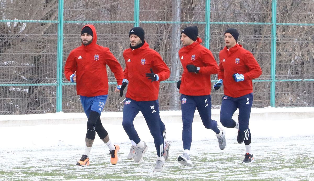 Steaua a început cantonamentul de iarnă