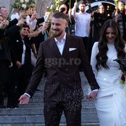 Radu Drăgușin și Ioana s-au căsătorit la Primăria Sectorului 1 / Foto: Andrei Furnigă GSP