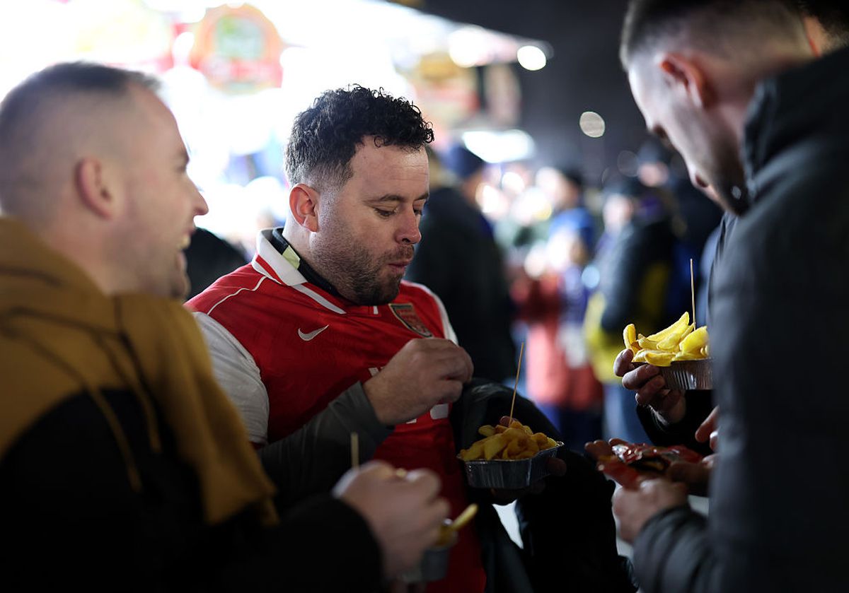 Imagini înainte de Inter - Arsenal