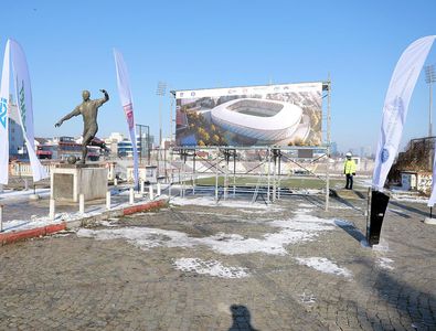 Moment istoric: începe demolarea stadionului Dinamo!