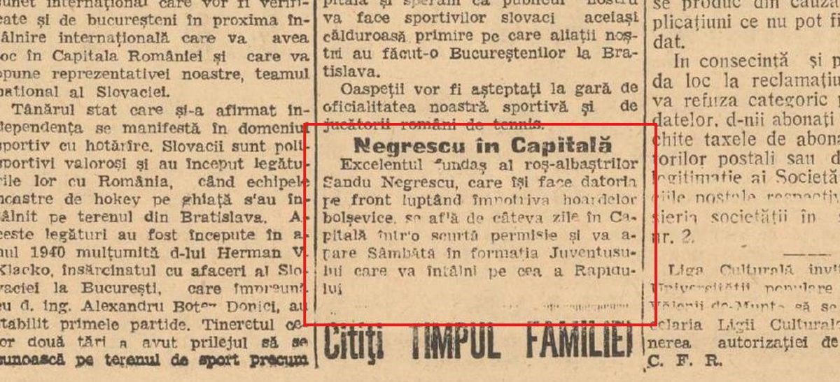 Alexandru Negrescu - Columbia