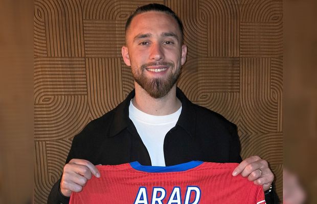 FCSB l-a prezentat pe Ofri Arad: ce număr va purta