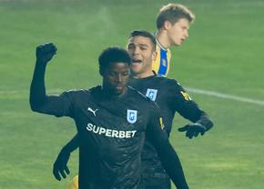 Atacant cu rol total » Steven Nsimba, cifre rare pentru Superliga, în meciul cu Petrolul