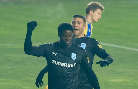 Atacant cu rol total » Steven Nsimba, cifre rare pentru Superliga, în meciul cu Petrolul