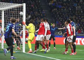 Cristi Chivu, răpus de Arteta » Inter a fost sufocată de Arsenal și pierde teren în Champions League