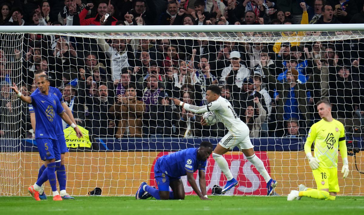 Real Madrid - Monaco 6-1 » Scorul serii în Liga Campionilor! Mbappe, „dublă” împotriva fostei echipe