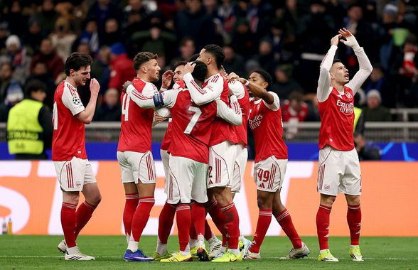 Cristi Chivu, răpus de Arteta » Inter a fost sufocată de Arsenal și pierde teren în Champions League