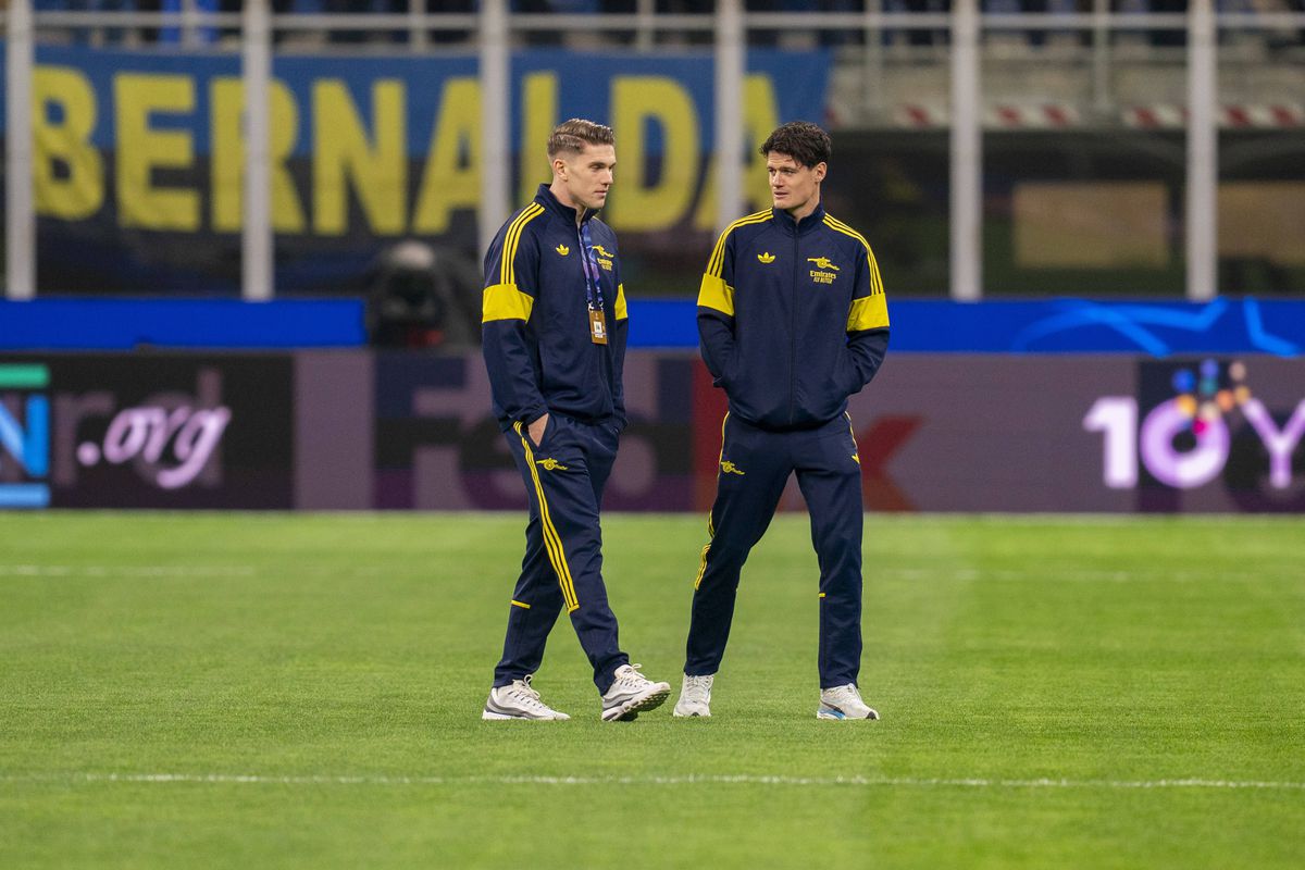 Imagini înainte de Inter - Arsenal