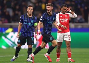 Inter - Arsenal, în Liga Campionilor » Gol FABULOS pentru echipa lui Chivu