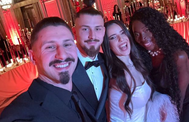 În zi de UCL, Radu Drăgușin s-a căsătorit cu Ioana Stan » Au apărut și imaginile de pe ringul de dans! Petrecere cu starurile fotbalului românesc