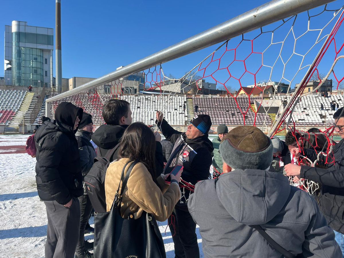 Buldozerele pun la pământ arena Dinamo: cadre spectaculoase surprinse de fotoreporterul GSP Cristi Preda, într-o zi istorică pentru „câini”