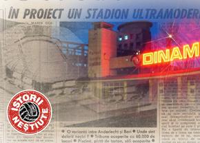 Machetele stadionului Dinamo cu care fanii au fost amăgiți după '90 » Prima variantă era copia unui stadion din Italia și trebuia să aibă 60.000 de locuri