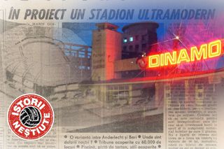 Machetele stadionului Dinamo cu care fanii au fost amăgiți după '90 » Prima variantă era copia unui stadion din Italia și trebuia să aibă 60.000 de locuri