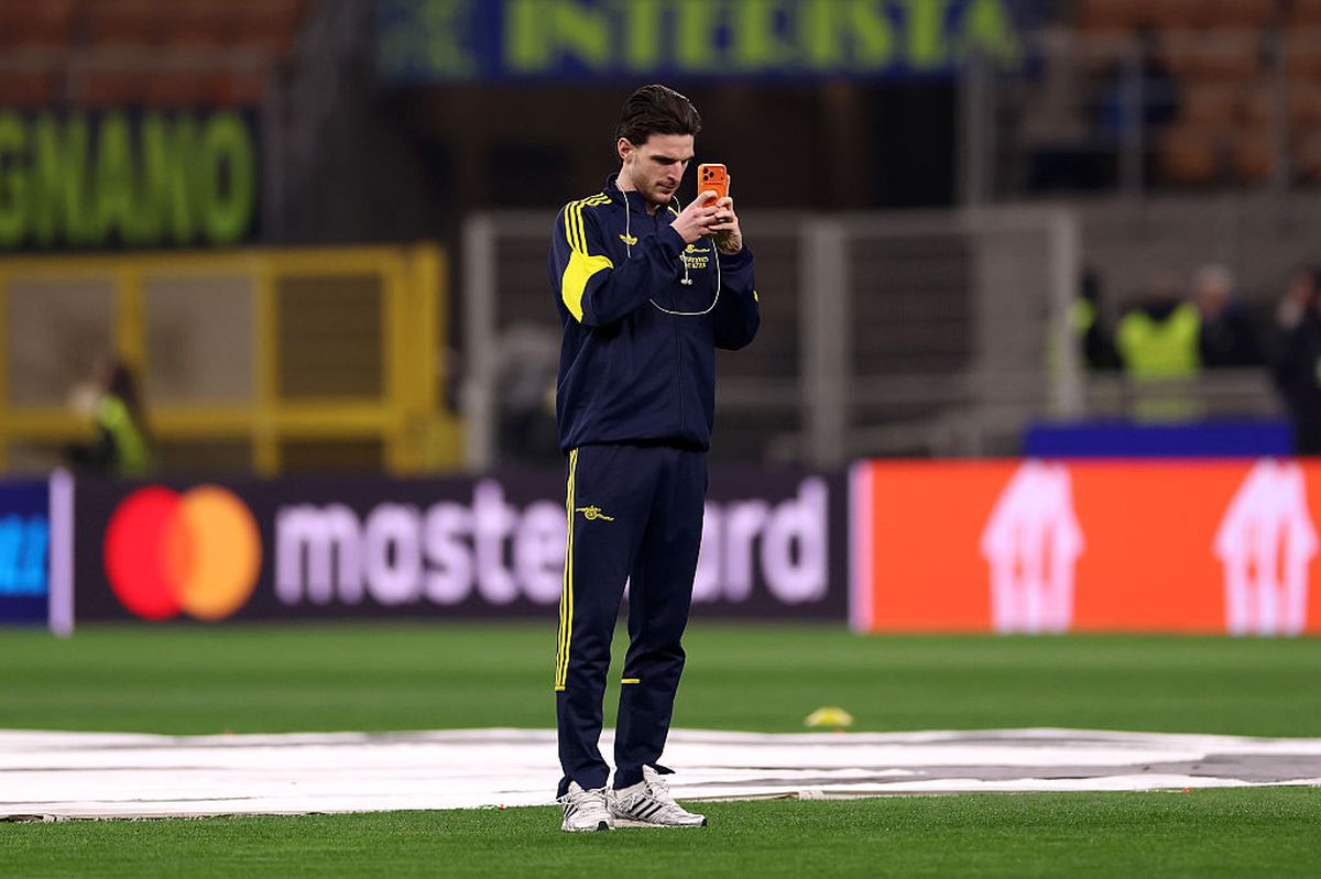 Imagini înainte de Inter - Arsenal