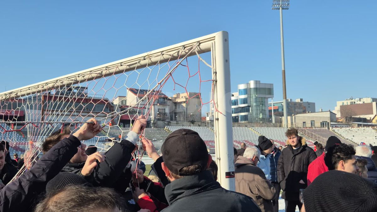 Demolarea stadionului Dinamo, imagini de Cristi Preda