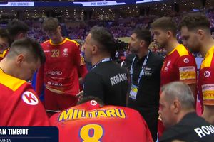 Macedonia de Nord - România, ultimul meci la EURO 2026 » Ce revenire a „tricolorilor”! Time-out cerut de Buricea, 5 minute rămase