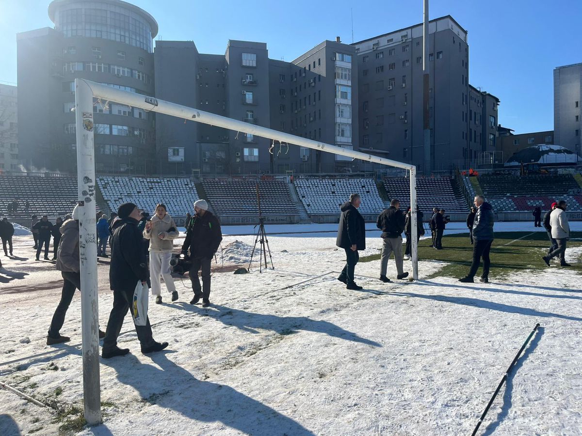 Buldozerele pun la pământ arena Dinamo: cadre spectaculoase surprinse de fotoreporterul GSP Cristi Preda, într-o zi istorică pentru „câini”