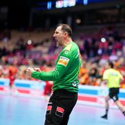 Mihai Popescu, cel mai bun român împotriva Macedoniei de Nord / FOTO: EHF