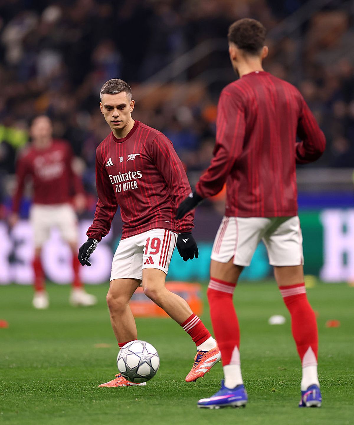 Imagini înainte de Inter - Arsenal