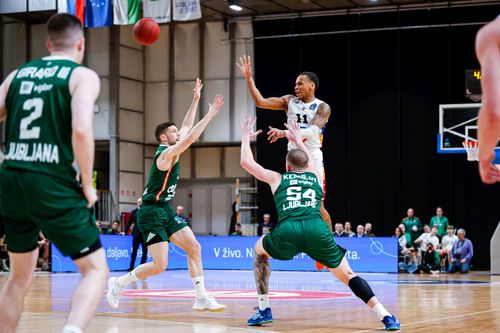 U-BT Cluj-Napoca, învinsă de Cedevita Olimpija Ljubljana, scor 86-80/Foto: euroleaguebasketball.net