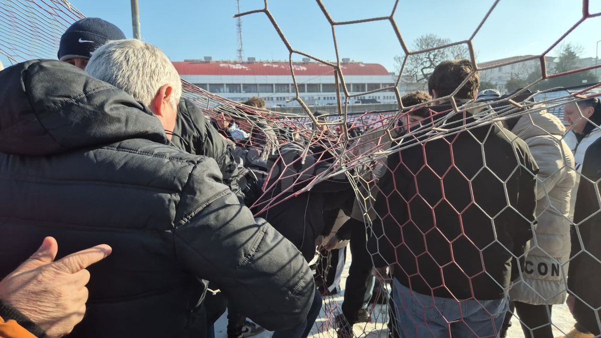 Demolarea stadionului Dinamo, imagini de Cristi Preda