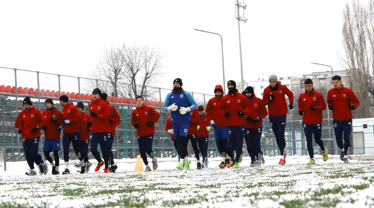 Steaua a început cantonamentul de iarnă
