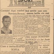 Singura poză cu Alexandru Negrescu din presa din România, de la meciul cu Slovacia