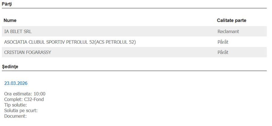 „Încă nu ne-a plătit banii opriți abuziv” » Noi bătăi de cap la Petrolul: clubul a fost chemat în instanță, urmează primul termen de judecată