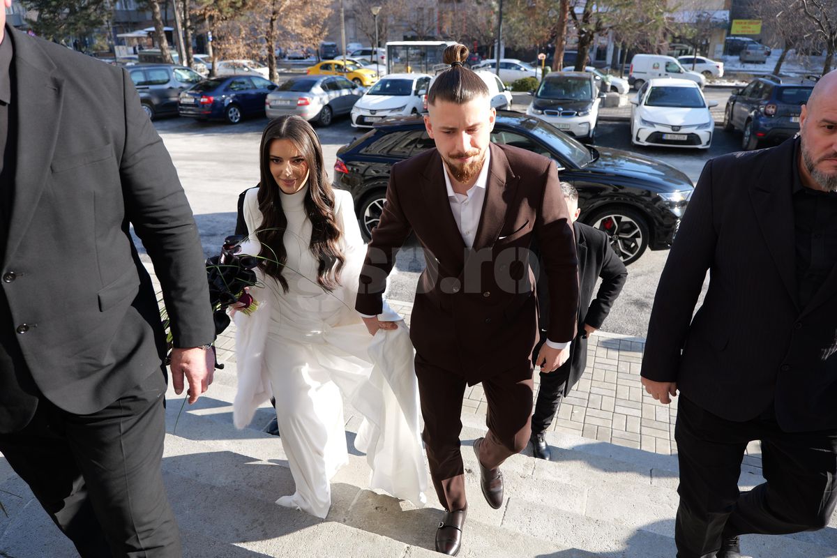 În zi de UCL, Radu Drăgușin s-a căsătorit cu Ioana Stan » Au apărut și imaginile de pe ringul de dans! Petrecere cu starurile fotbalului românesc