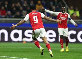 Inter - Arsenal, în Liga Campionilor » Schemă perfectă, gol din corner