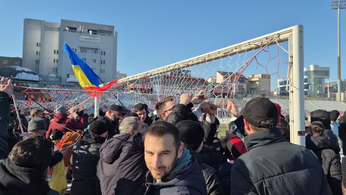 Demolarea stadionului Dinamo, imagini de Cristi Preda