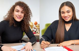 CSM București // Jelena Grubisic și Elizabeth Omoregie au semnat prelungirea