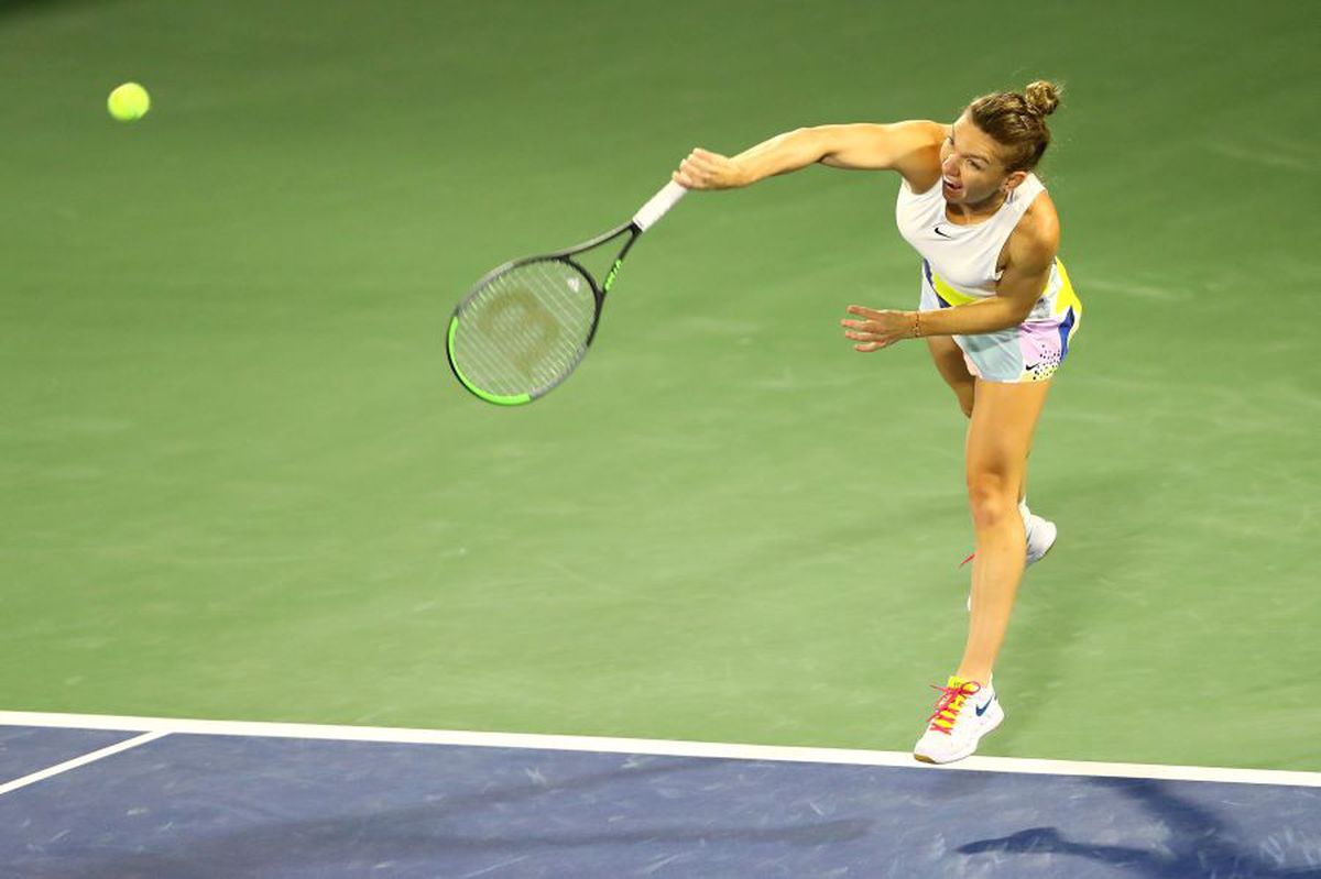 SIMONA HALEP - ARYNA SABALENKA // VIDEO Execuție imposibilă a Simonei, candidată la lovitura turneului! Reacția spectatorilor e senzațională