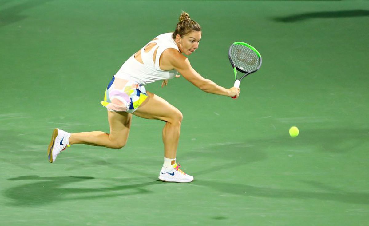 SIMONA HALEP - ARYNA SABALENKA // VIDEO Execuție imposibilă a Simonei, candidată la lovitura turneului! Reacția spectatorilor e senzațională