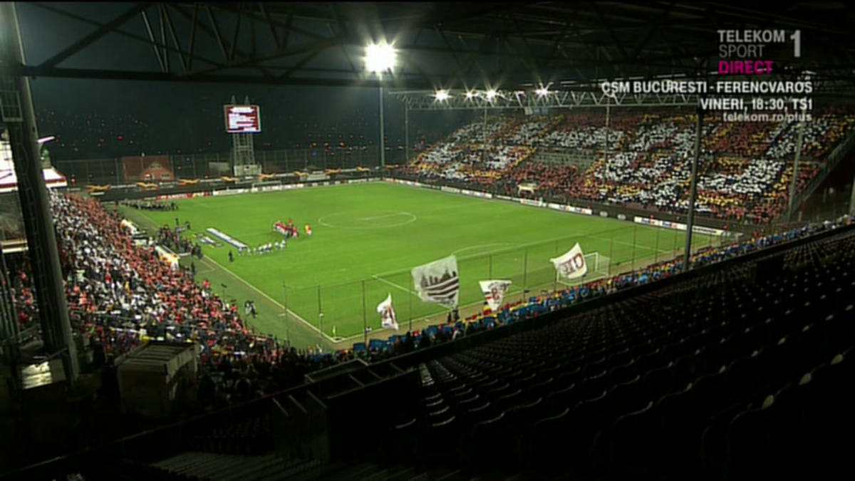 CFR CLUJ - SEVILLA // GALERIE FOTO Scenografie superbă reușită de suporterii clujenilor