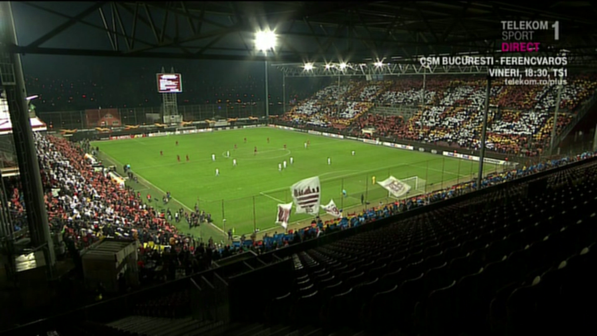 CFR CLUJ - SEVILLA // GALERIE FOTO Scenografie superbă reușită de suporterii clujenilor