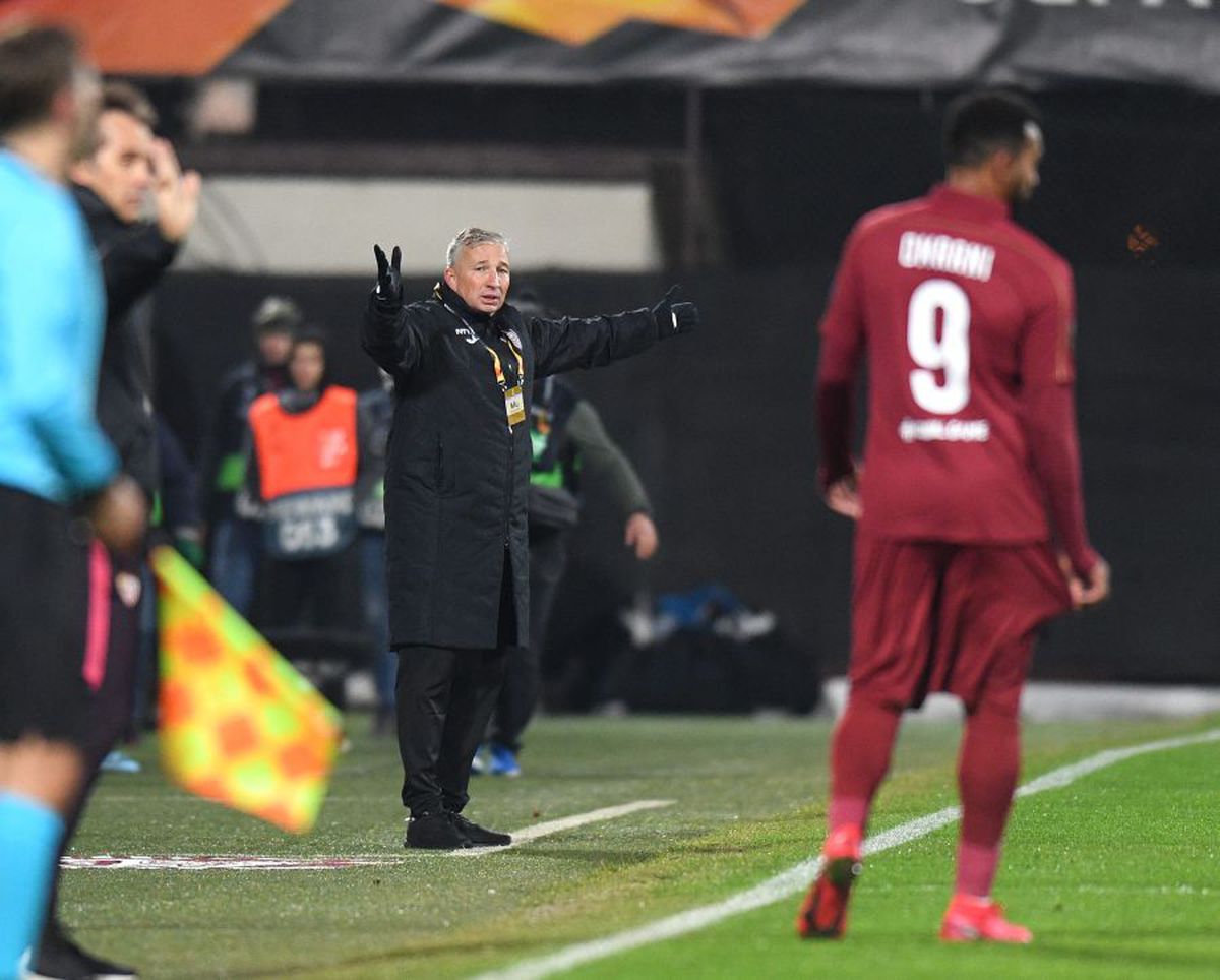 CFR CLUJ - SEVILLA 1-1 // Ciprian Deac, după golul marcat cu ajutorul tehnologiei video: „M-am obișnuit fără VAR”