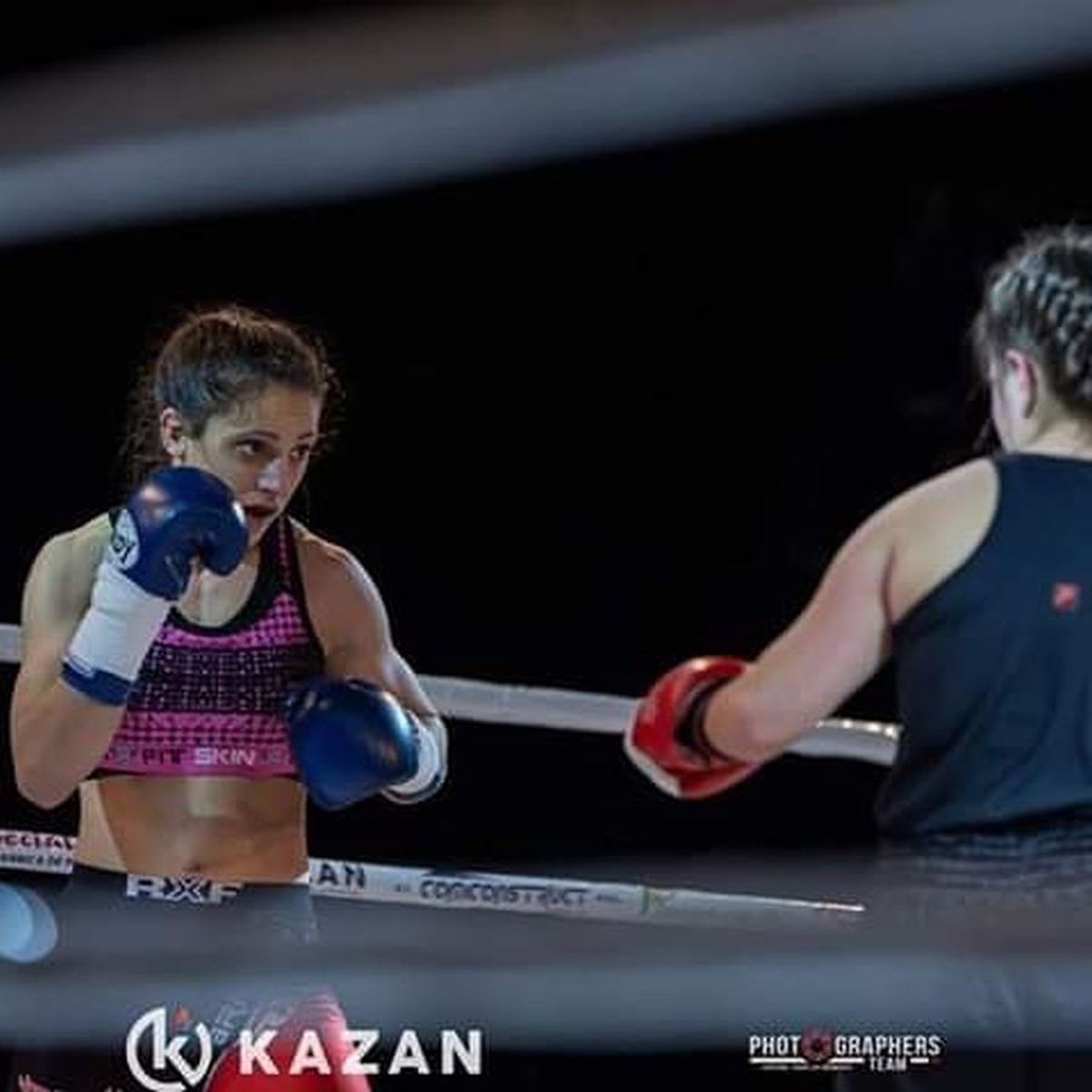 VIDEO Ana Maria Pal, luptătoare MMA, gest ȘOCANT la TV: și-a lovit un coleg cu capul în gură!