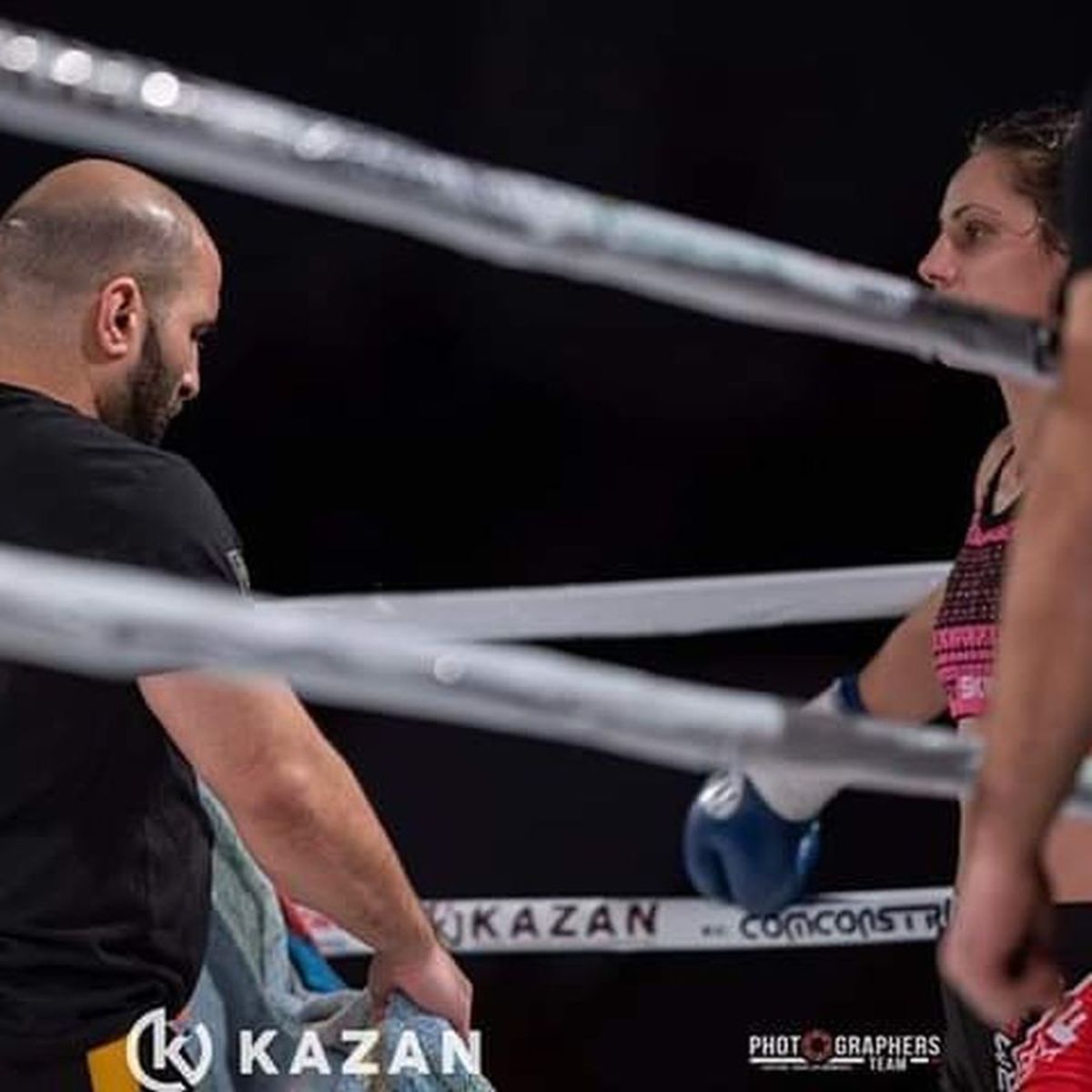 VIDEO Ana Maria Pal, luptătoare MMA, gest ȘOCANT la TV: și-a lovit un coleg cu capul în gură!