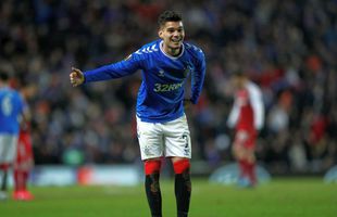 RANGERS - BRAGA 3-2 // VIDEO+FOTO Meci SENZAȚIONAL făcut de Ianis Hagi! A marcat o „dublă” de poveste, sub ochii înlăcrimați ai tatălui său
