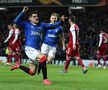 VIDEO+FOTO Ianis Hagi, „dublă” extraordinară pentru Rangers! Cum s-au descurcat ceilalți români + toate rezultatele din Europa League