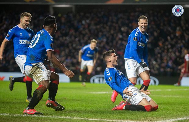 RANGERS - BRAGA 3-2 // VIDEO Ianis Hagi, în mare formă și la interviurile de după meci: „Ibrox, baby!!! Aici se întâmplă lucruri minunate!”
