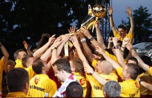 Oțelul Galați sărbătorește 10 ani de la titlul cucerit în Liga 1! Dorinel Munteanu și câțiva dintre foștii campioni întâlnesc o selecționată a României
